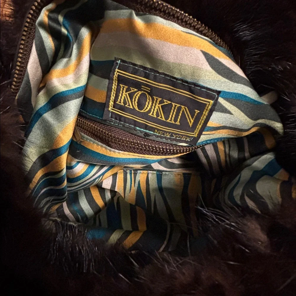 Kōkin New York Genuine fur handbag